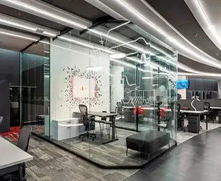 styleSPACE dual-skin demountable partitions