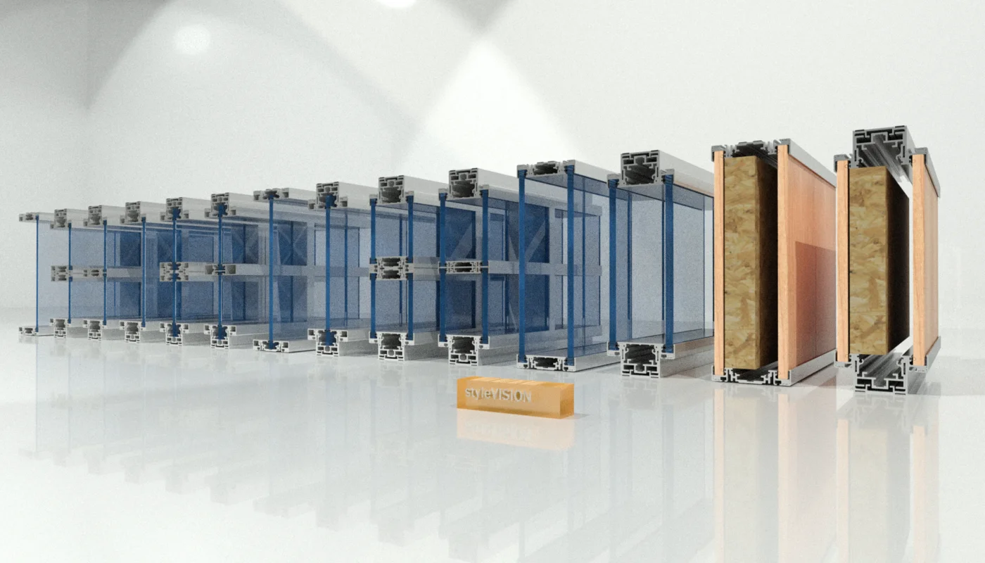 Mamparas oficina Stylevision 3D